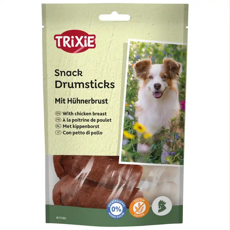 Sänkt pris Trixie Drumsticks med kycklingbröst - 12 x 5 st (1140 g)