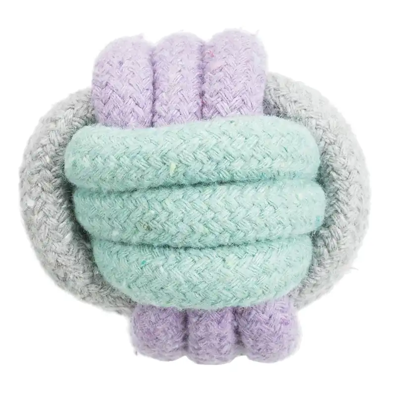 Rabatt Trixie Junior Knot Ball av rep - Ø 6 cm