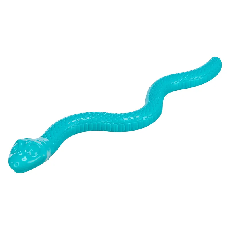 Premium Trixie Snack-Snake av TPR - Petrol ca L 59 cm