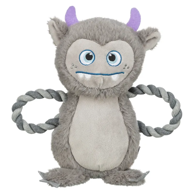 Trixie Monster med rep - L 33 cm Populär