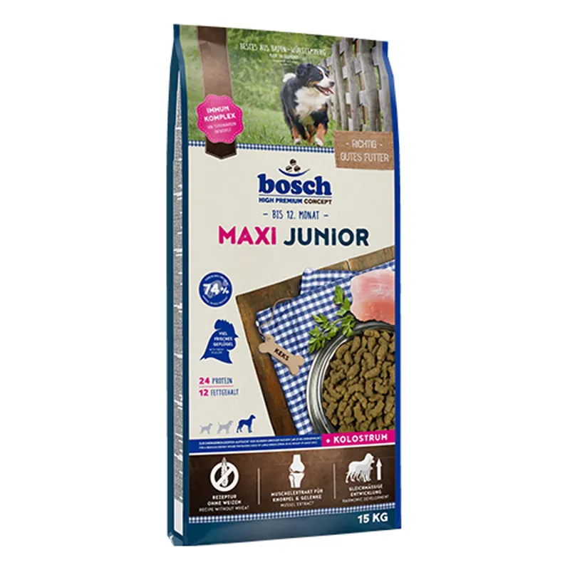 Outlet bosch Maxi Junior - Ekonomipack 2 x 15 kg