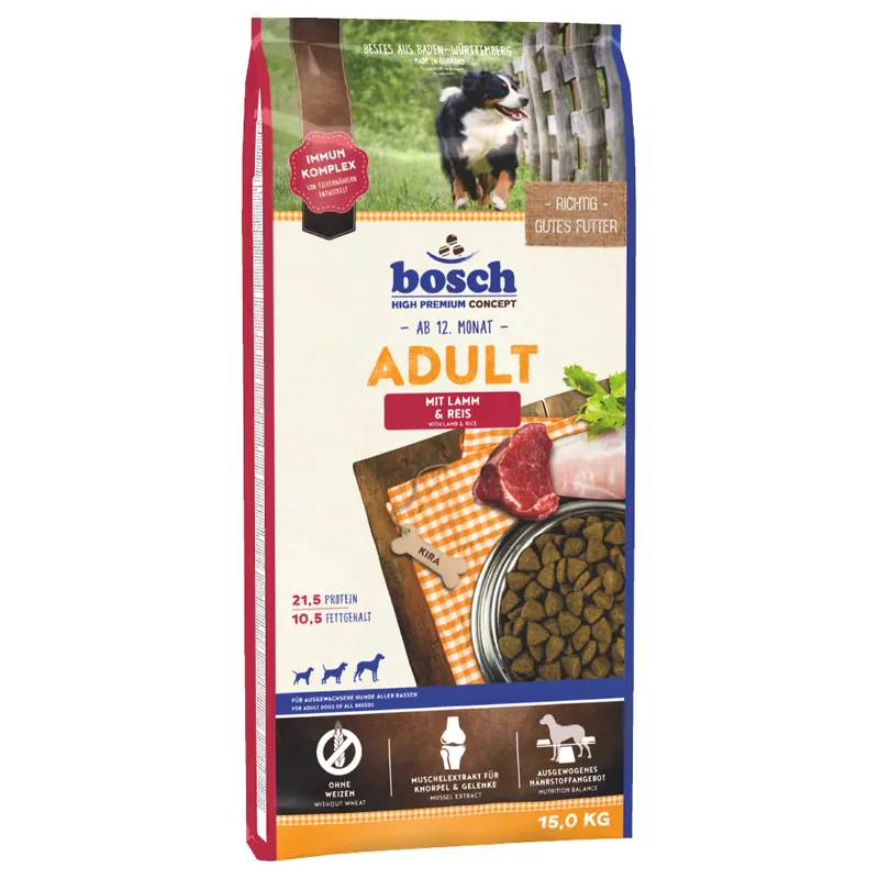 Blandpack 2 stora påsar bosch hundfoder till lågpris - Fågel & hirs/Lamm & ris Kampanj