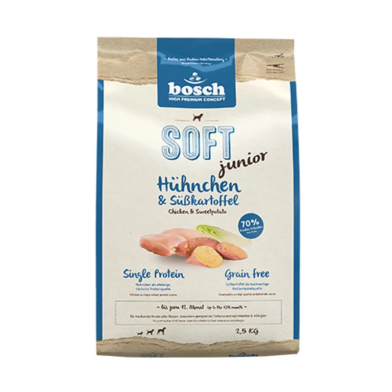 bosch Soft Junior Kyckling & sötpotatis - 2,5 kg Rabatter