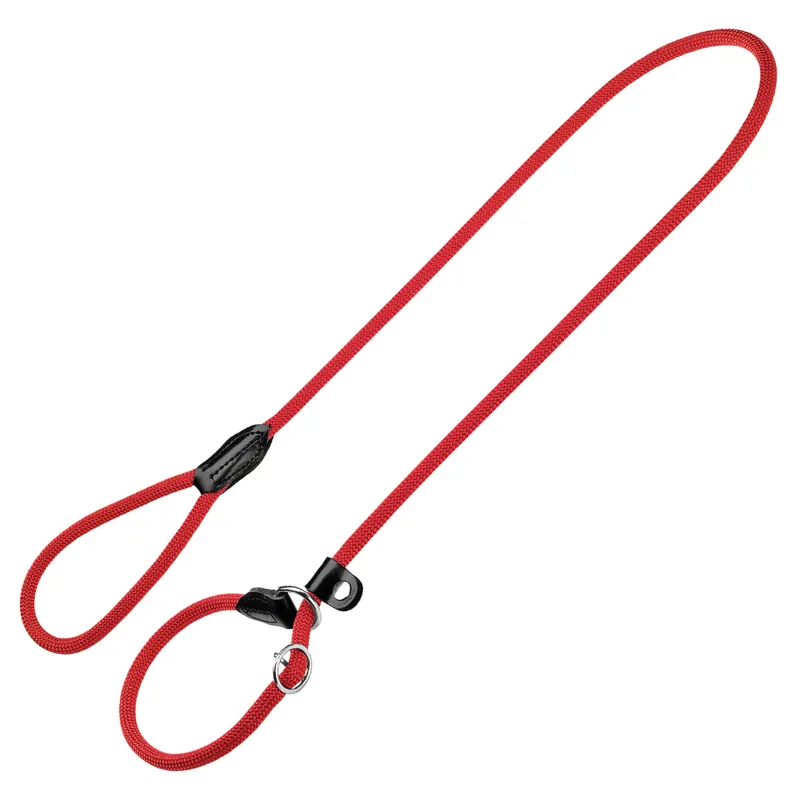 Billigare HUNTER Freestyle retrieverkoppel - 170 cm lang, Ø 10 mm, rött