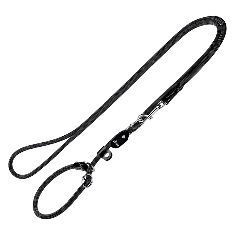HUNTER Freestyle retriverkoppel - 260 cm långt, Ø 10 mm, svart Billigare
