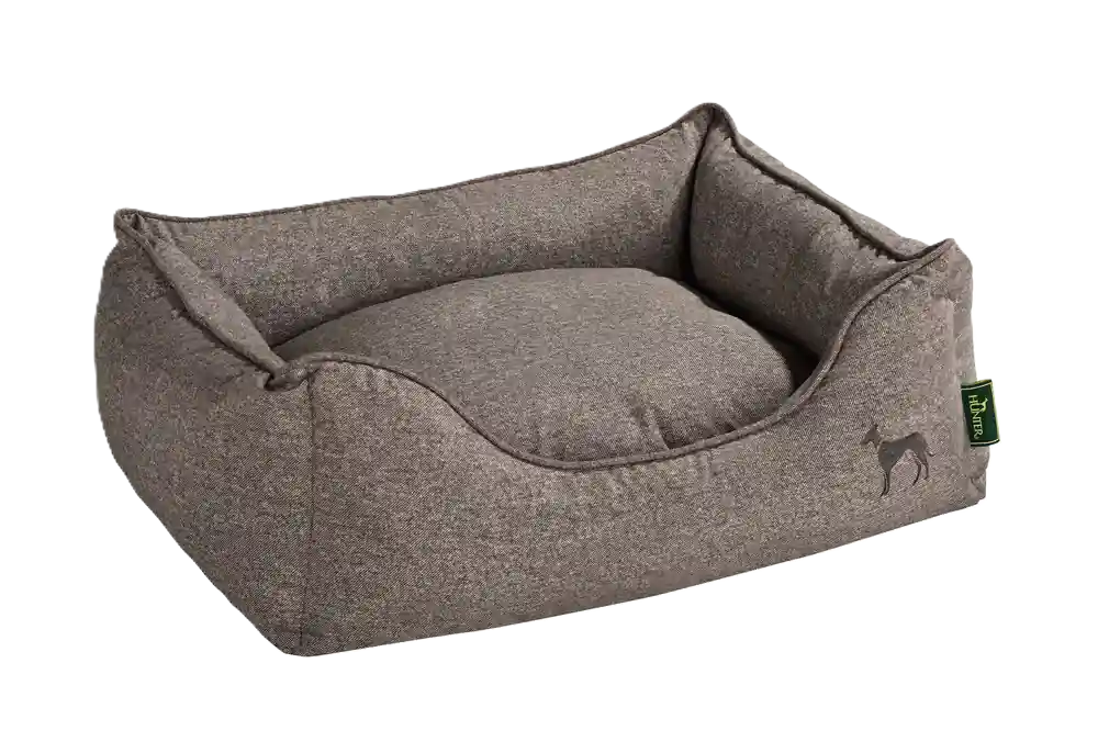 Sofa Boston Microfiber Brown 80x60 cm - Hund - Hundbäddar & Dynor - Hundbäddar & hundsängar - Hunter - ZOO.se Begränsat antal