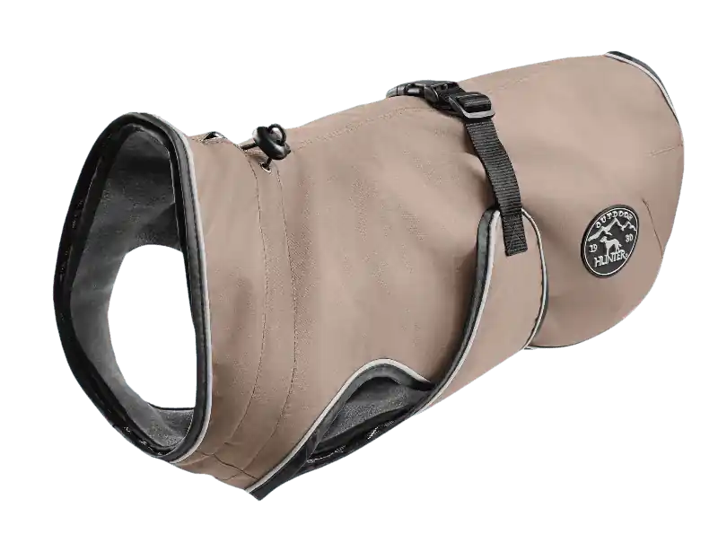 Rabatter Dog Coat Uppsala 2in1 Detachable Lining Taupe 45 cm - Hund - Hundkläder - Hundtäcken & hundjackor - Hunter - ZOO.se
