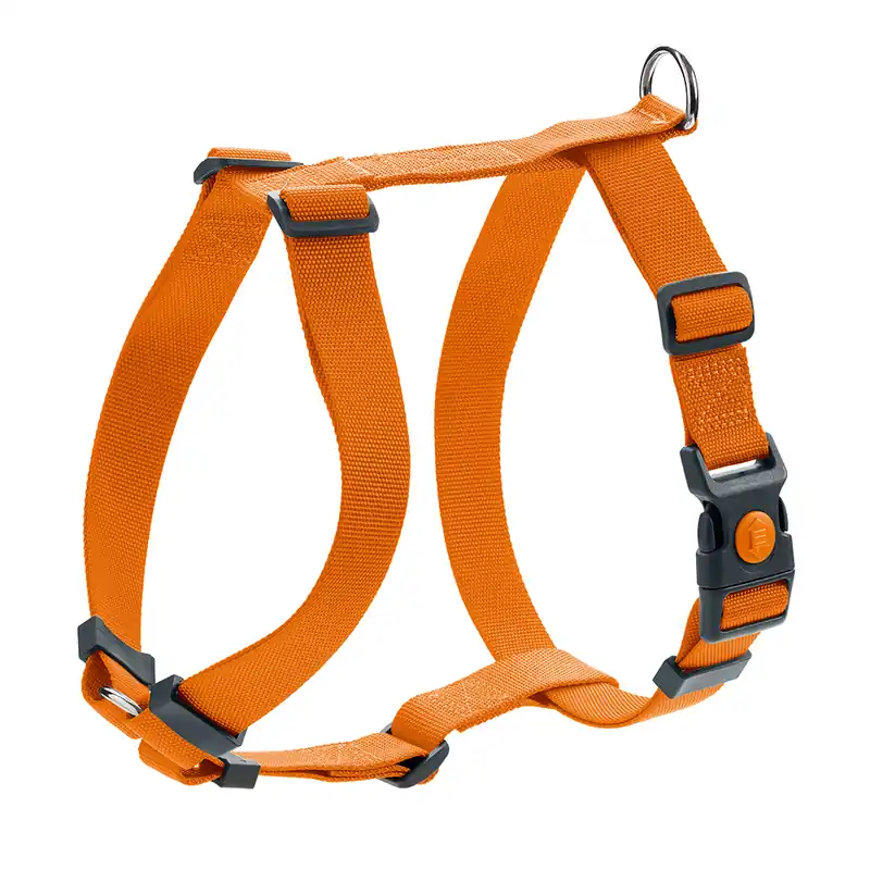 Outlet HUNTER London Vario Rapid, orange hundsele - Stl. M 58-101 cm magomfång