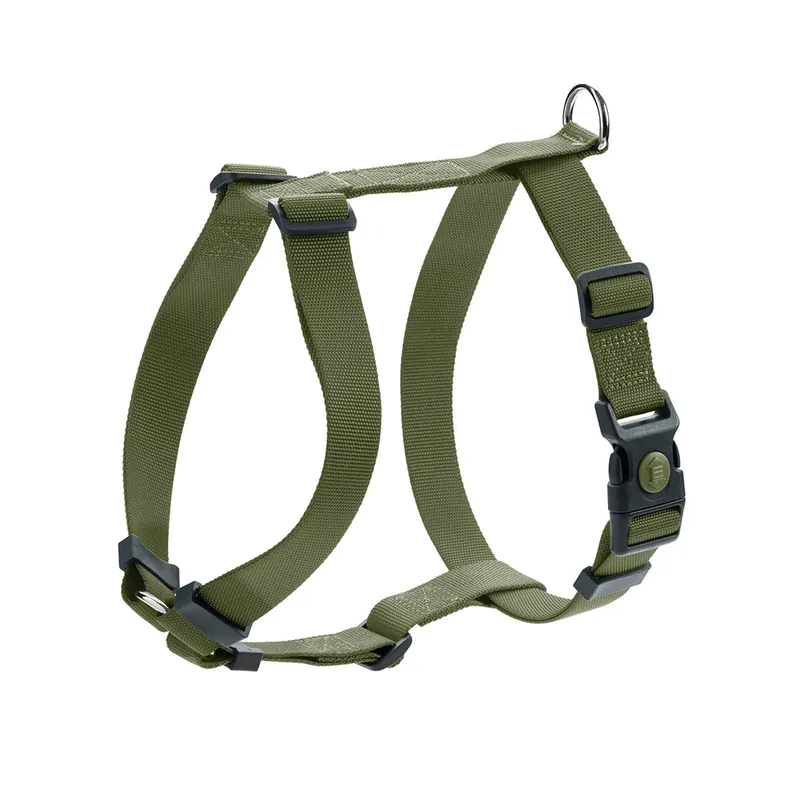 Rabatt HUNTER London Vario Rapid, olivgrön hundsele - Stl. XXS-XS 32-52 cm magomfång