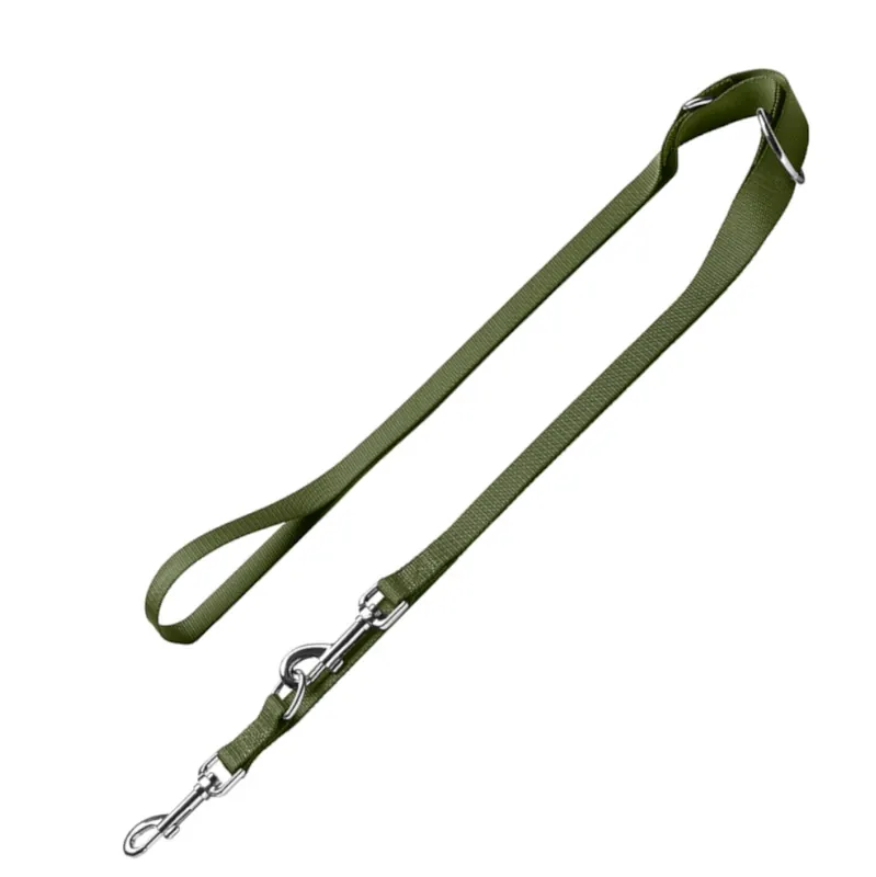 HUNTER London justerbart koppel, olivgrönt - 200 cm långt, 10 mm brett Beställ nu