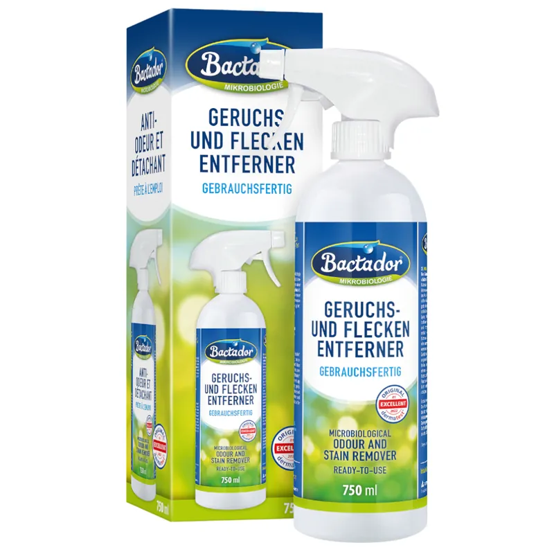 Endast denna vecka Bactador lukt- och fläckborttagare - 750 ml spray
