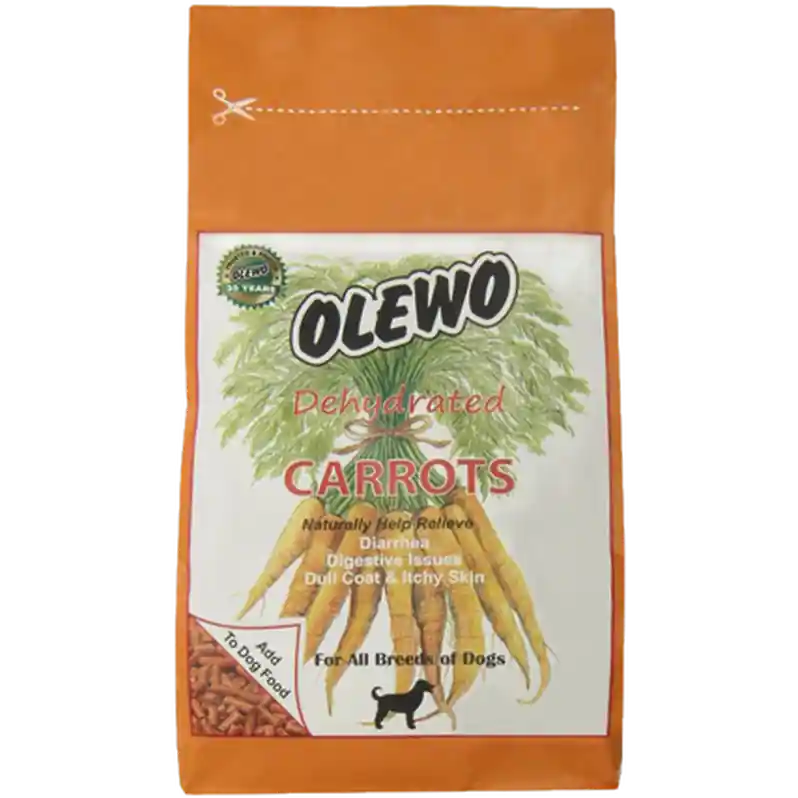 Carrot Pellets for Dogs 1kg - Morotspellets Hund - Hund - Hundvård & Tillskott - Kosttillskott för hund & Hundvitaminer - Olewo - ZOO.se Köp online