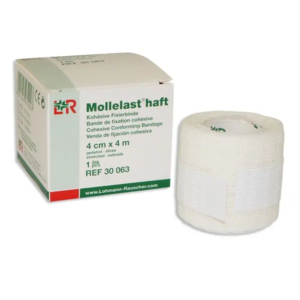 Endast idag Mollelast Haft - 4 cm x 4 m (vit)