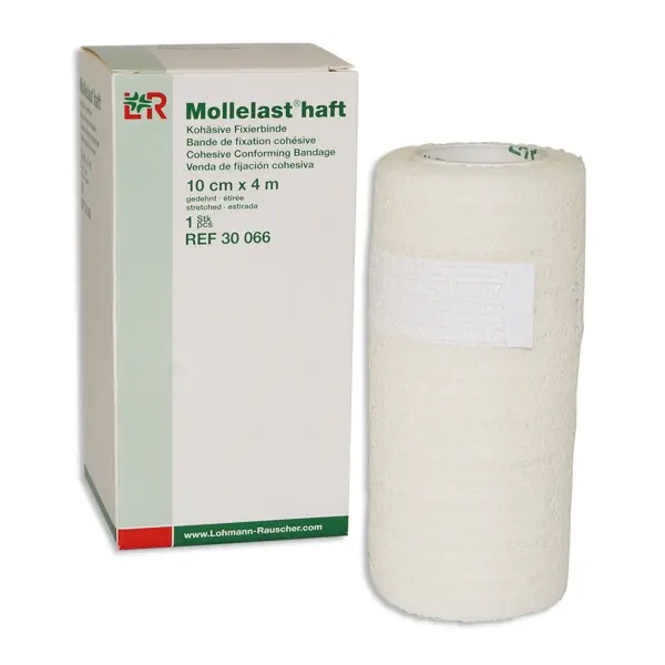 Mollelast Haft - 10 cm x 4 m (vit) Kundfavorit