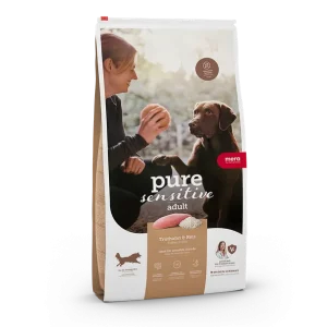 Pure Sensitive Adult Kalkon & Ris 4 kg - Hund - Hundmat & hundfoder - Torrfoder för hund - Mera Petfood - ZOO.se Handla nu