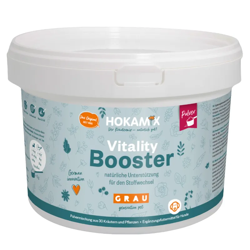 Snabb leverans GRAU HOKAMIX Vitality Booster Pulver - 2,5 kg