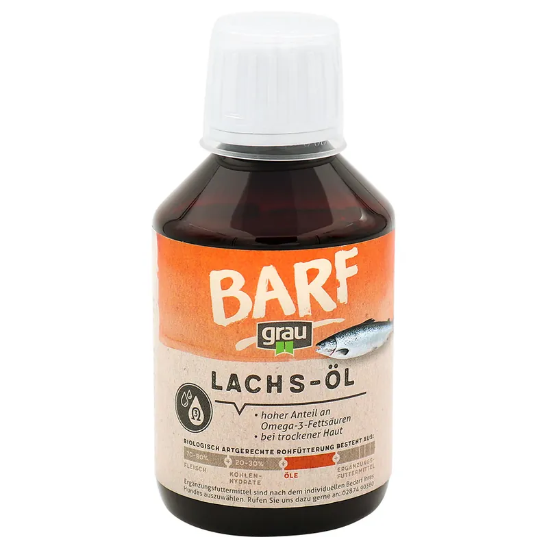 Utförsäljning GRAU laxolja - Ekonomipack 2 x 200 ml