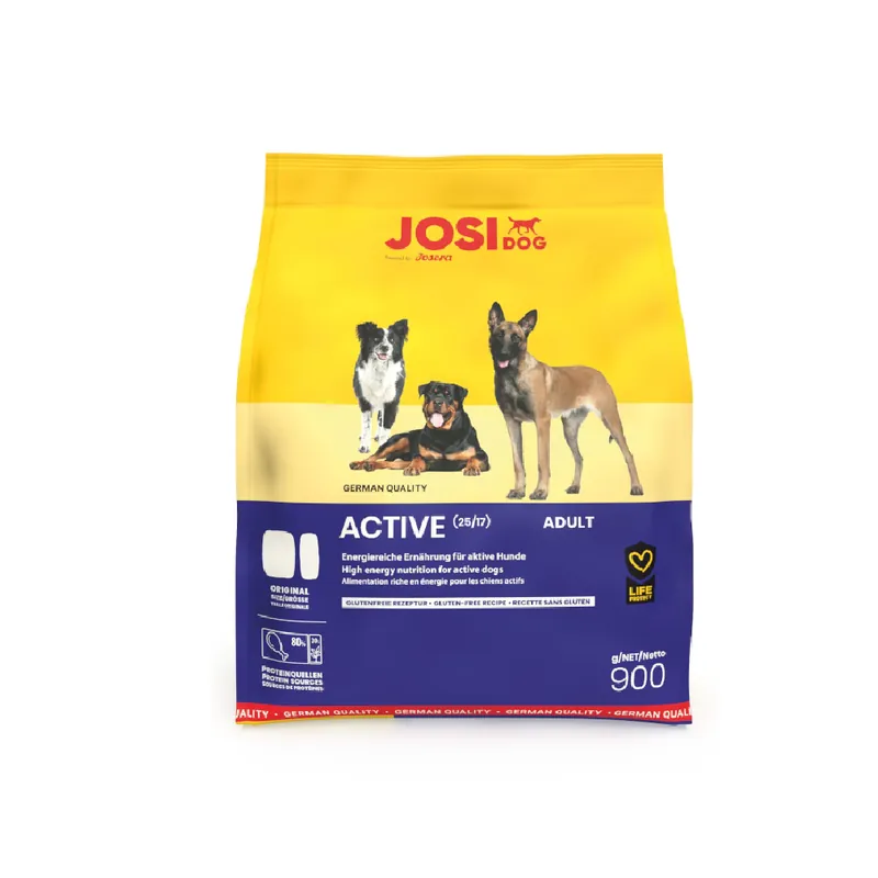 Premium JosiDog Active med kyckling - 900 g