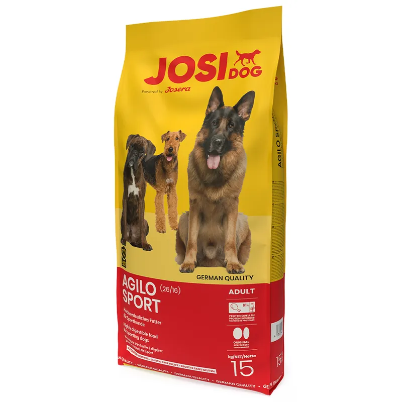 Rea JosiDog Agilo Sport - Ekonomipack 2 x 15 kg