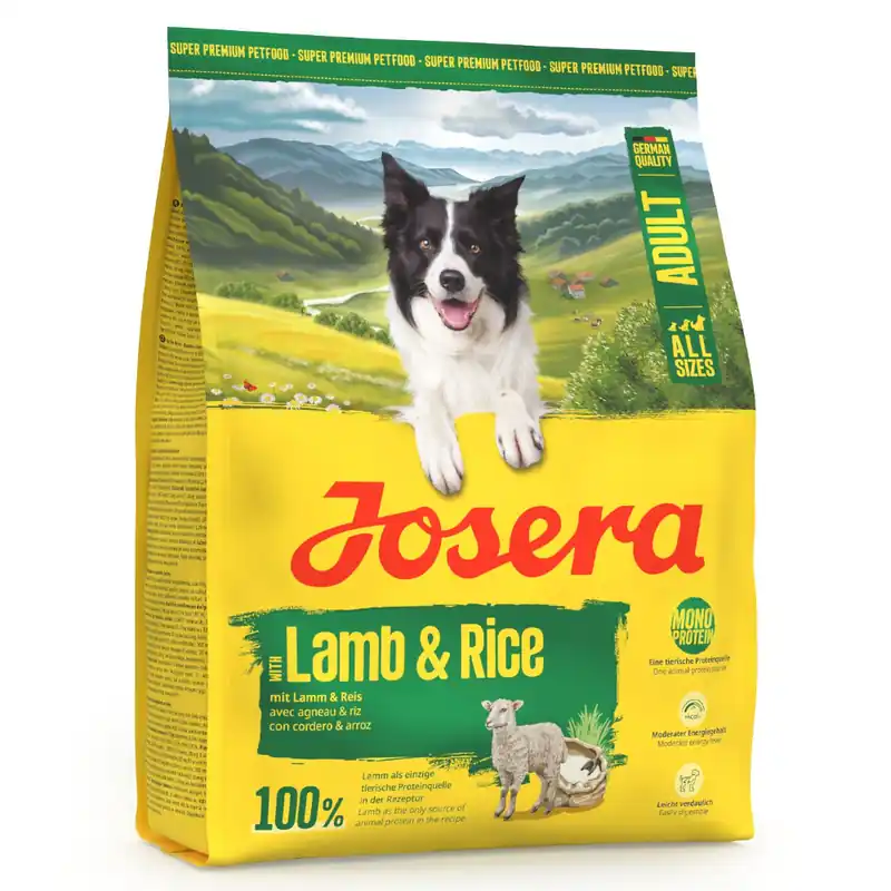 Josera Adult med lamm & ris - 900 g Rabatt
