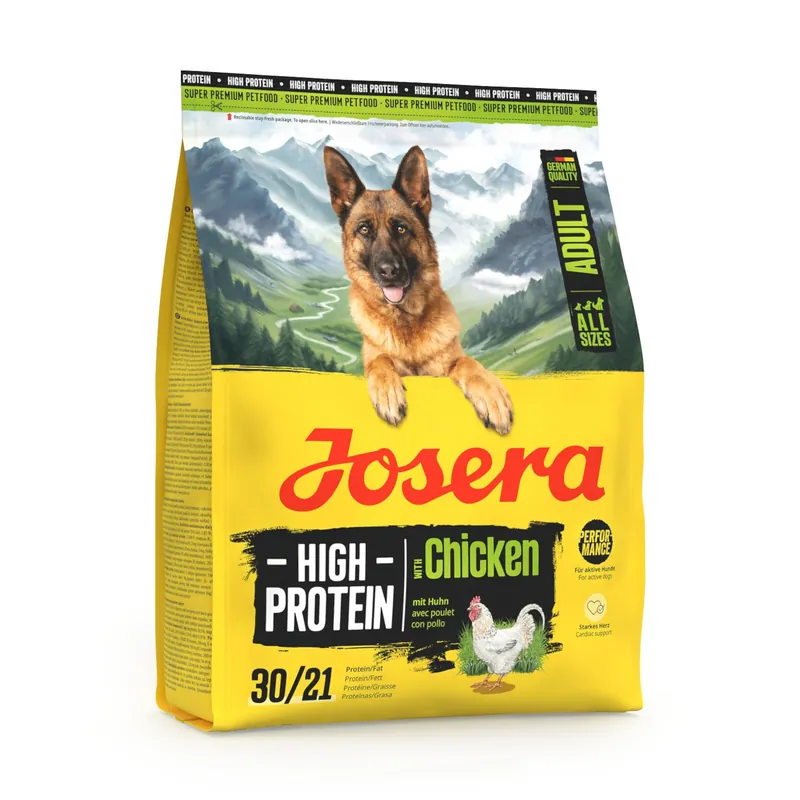 Beställ idag Josera High Protein Adult med kyckling - Ekonomipack 5 x 900 g