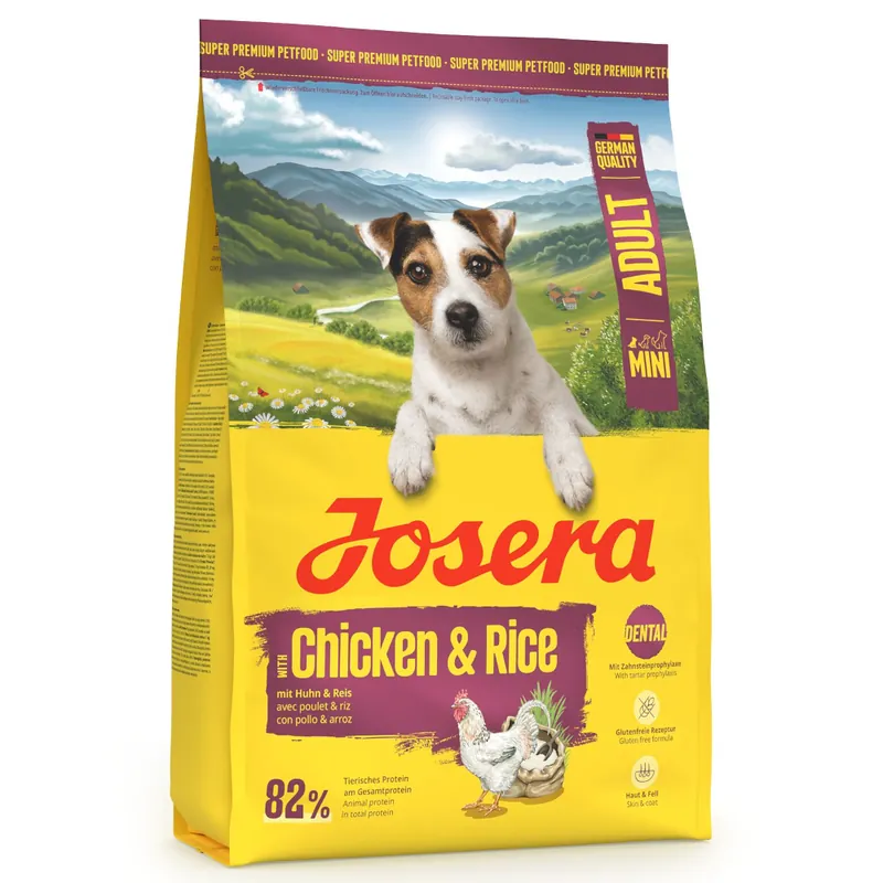 Populär Josera Mini Adult med kyckling & ris - 3 kg
