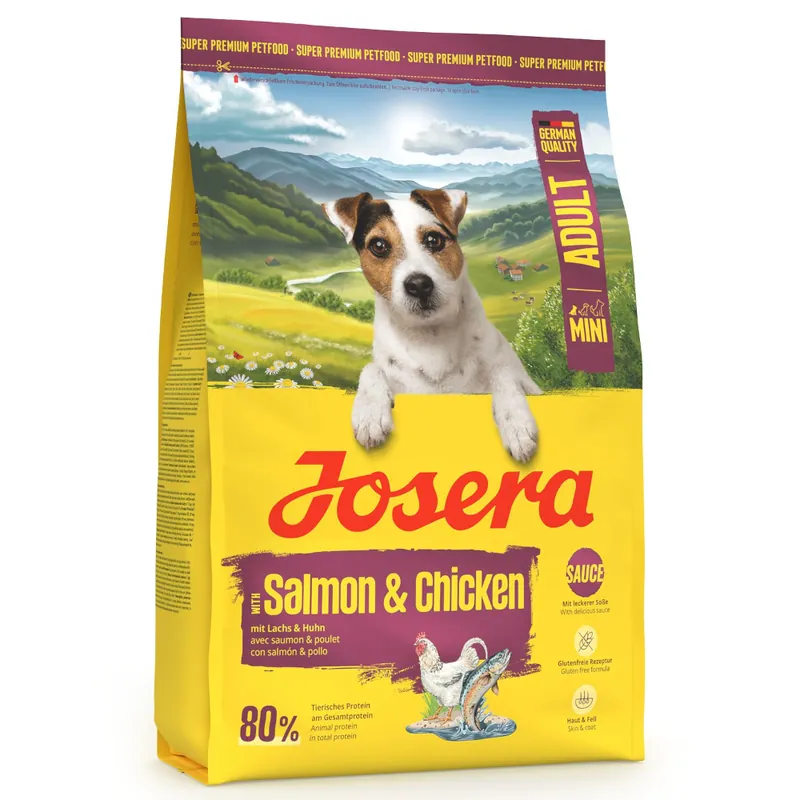Beställ nu Josera Mini Adult med lax & kyckling - 3 kg
