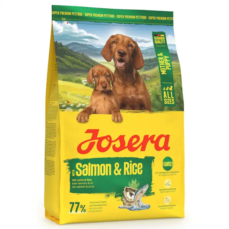 Josera Mother & Puppy med lax & ris - 3 kg Kampanjpris