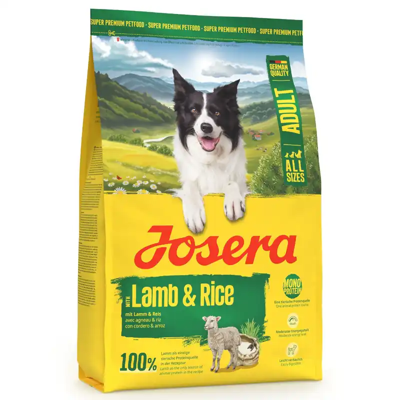 Begränsat erbjudande Josera Adult med lamm & ris - 3 kg