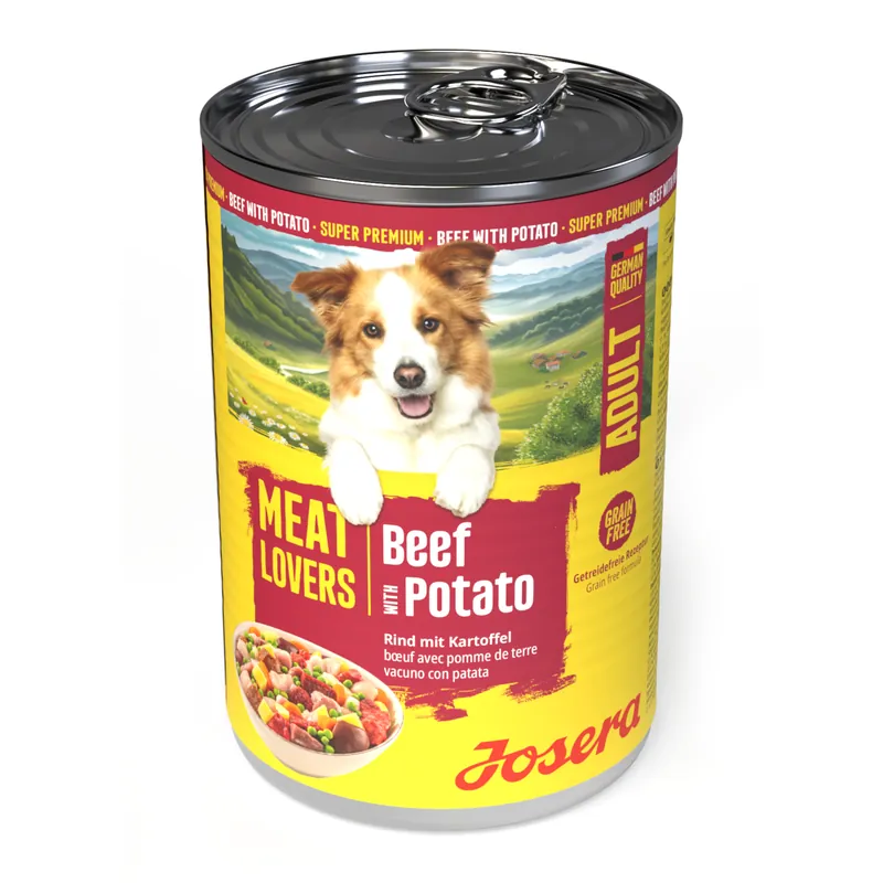 Snabb frakt Ekonomipack Josera Meatlovers Menü 24 x 400 g - Nötkött & potatis