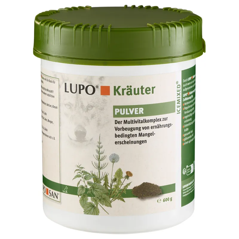 Beställ idag LUPO Kräuter örtpulver 600 g