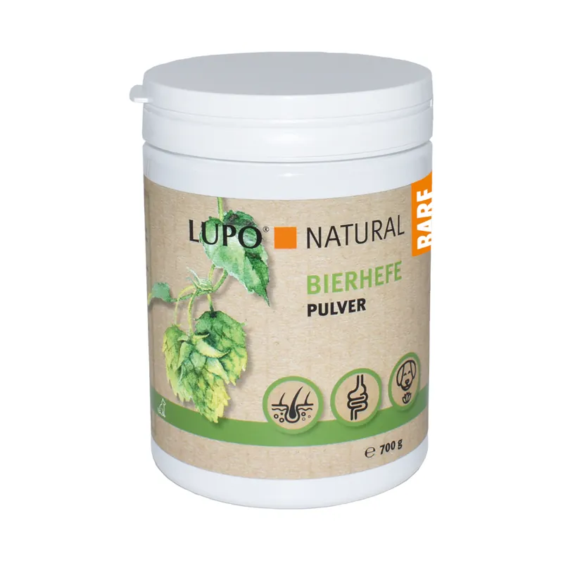 LUPO NATURAL BARF Bryggerijäst - 700 g Säker betalning