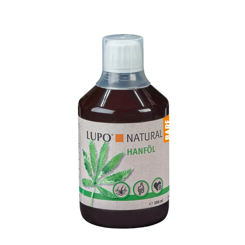 LUPO NATURAL BARF Hampaolja - 500 ml Beställ nu