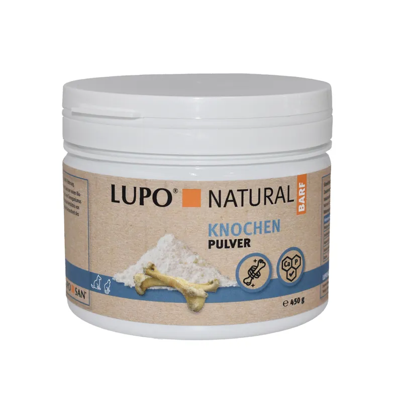 LUPO NATURAL BARF Benpulver - 450 g Lågt pris