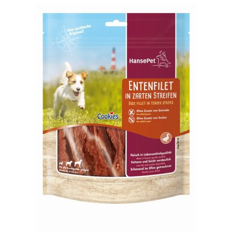 Hansepet Cookies ankfilé i strimlor - Ekonomipack 3 x 200 g Begränsat erbjudande