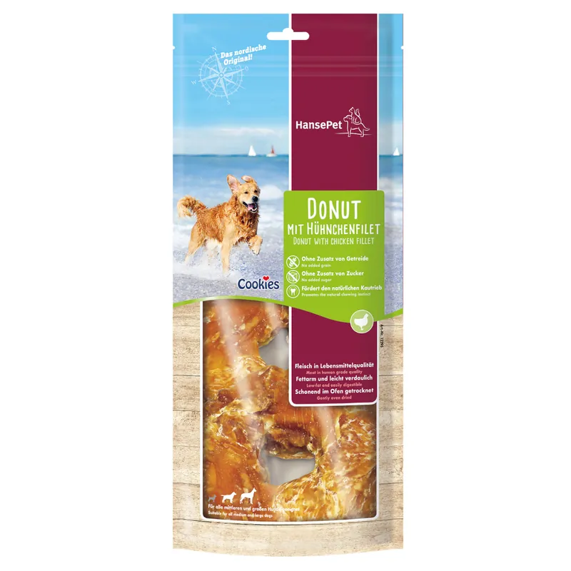 Hansepet Cookies Donut Chicken 2-pack - Ekonomipack 2 x 220 g Populär