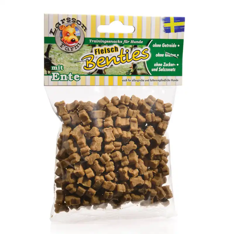 Premium Larsson Farm Meat Benties - Ekonomipack 3 x 150 g med anka