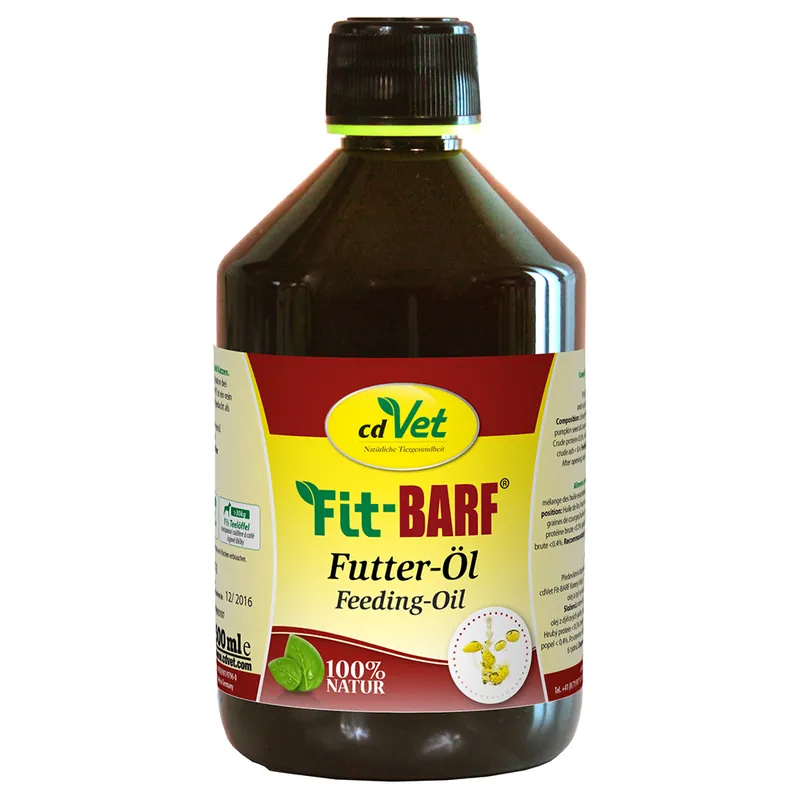cdVet Fit-BARF Foderolja - 500 ml Endast idag