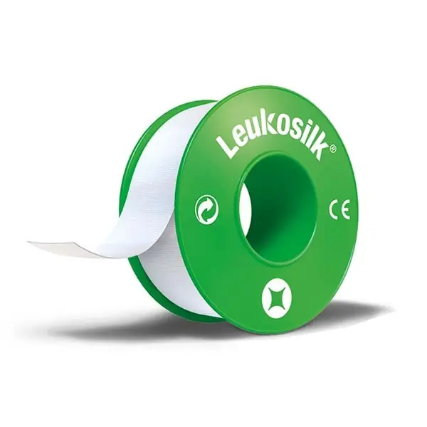 Kampanjpris Leukosilk silkeshäfta till husdjur - 12 mm x 9,2 m