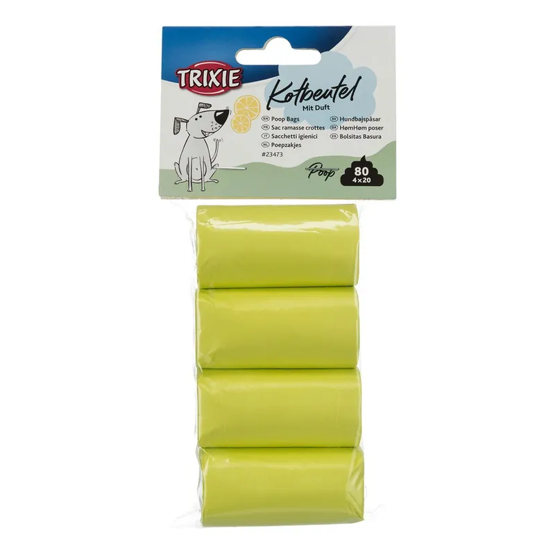 Extra rabatt Trixie Bajspåse med Citrondoft 4x20-pack