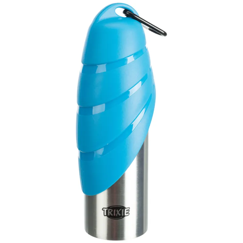 Säker betalning Trixie Friends on Tour flaska av rostfritt stål med skål - 750 ml