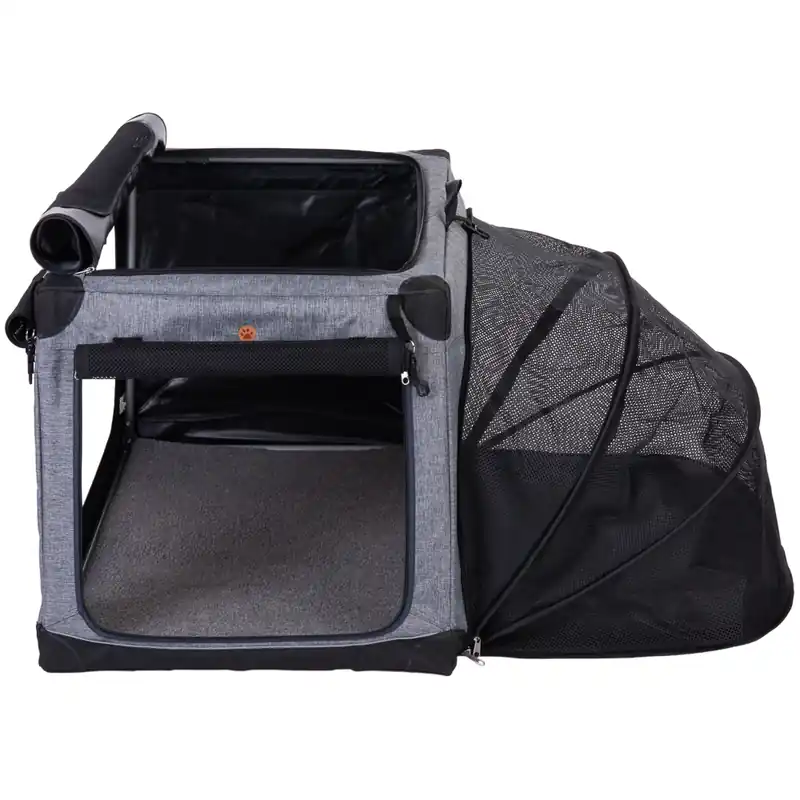 Bästa pris Pet Home portabel transportkoja Stl M B 76 x T 50,5 x H 48 cm