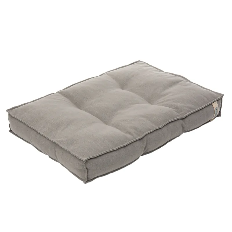 Nyhet Hamilton ecoLIFE grå hundsäng - L 90 x B 62 x H 12 cm