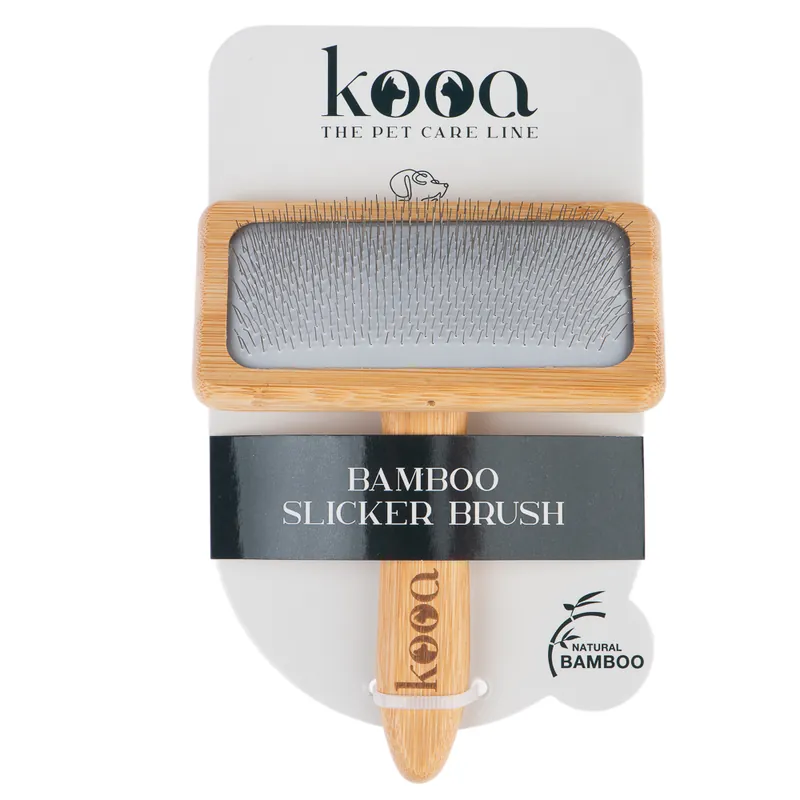 Endast denna vecka kooa karda av bambu - L 15,5 x B 12,2 cm