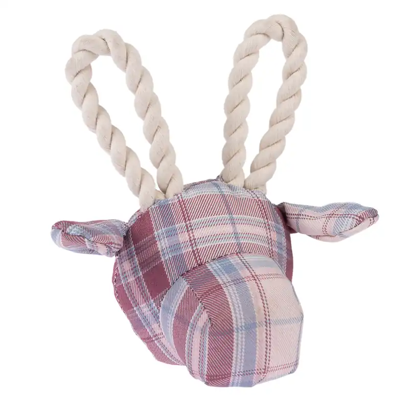 TIAKI Giraff med rep hundleksak - Stl. S L 18 x B 11 x H 16 cm prisnedsättning