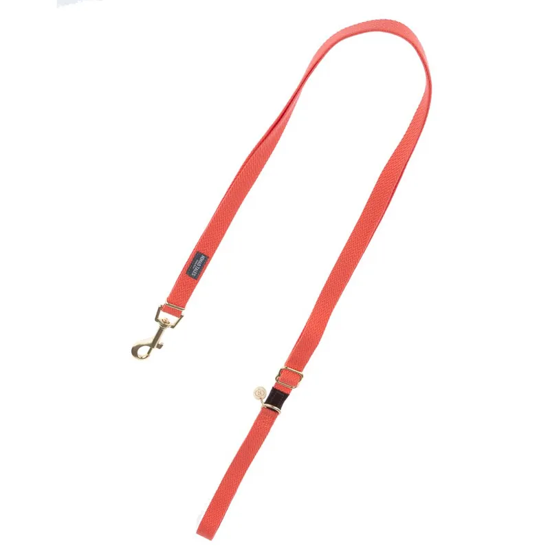 Begränsat antal Nomad Tales Bloom koppel, coral - 200 cm långt, 20 mm brett
