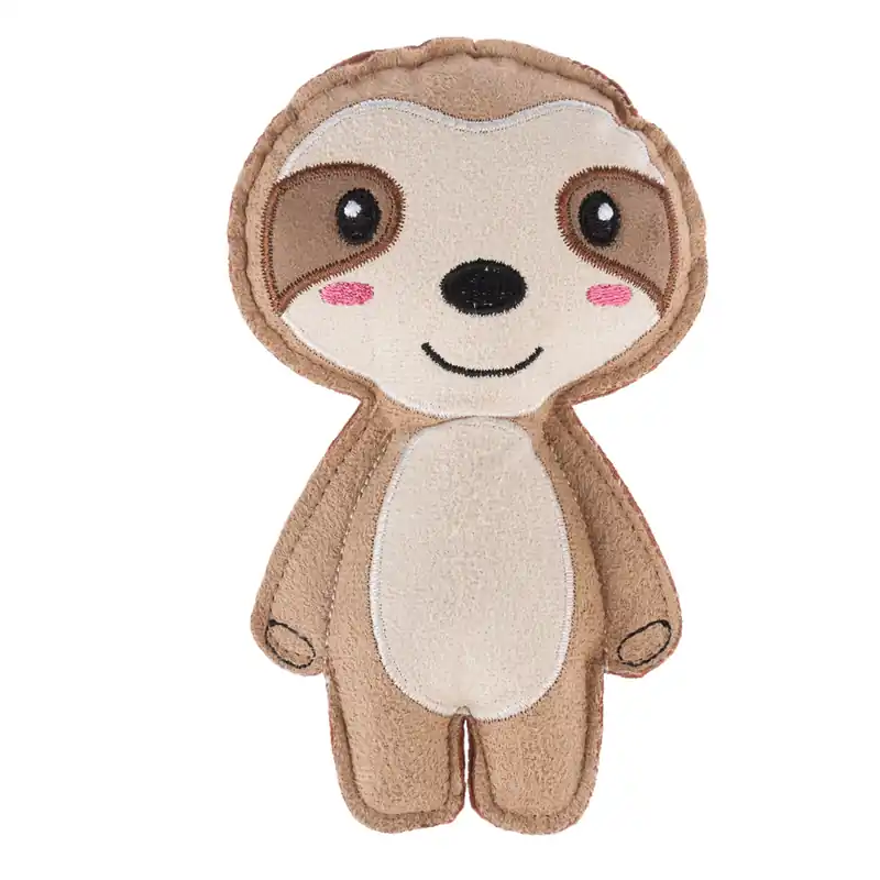 Endast idag TIAKI Squeaky Sloth hundleksak - L 17 x B 10 x H 4 cm
