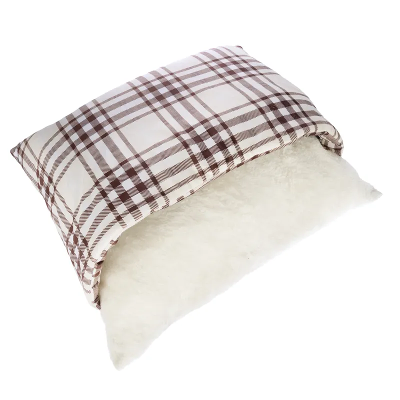 zooplus Basics rutig mysbädd - Kudde L 60 x B 50 x H 15 cm Nyhet