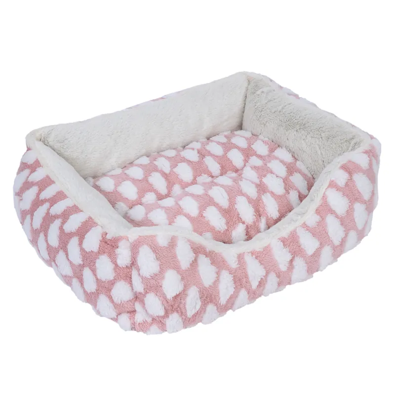 Trygg betalning zooplus Basics Fluffy myssäng - Rosa