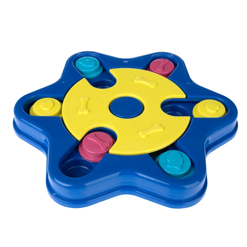 Populär zooplus Basics sexkantig pusselleksak - Ø 25,5 x H 3 cm